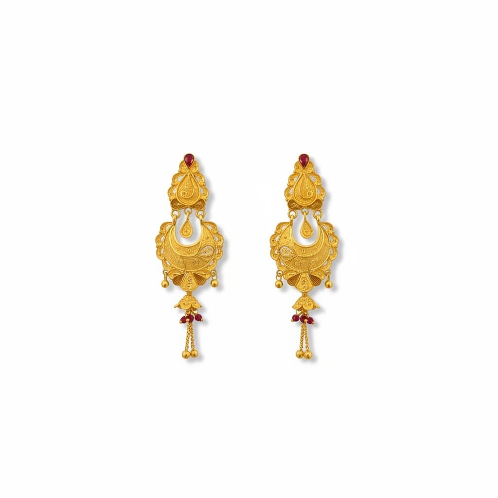 Gold  earring